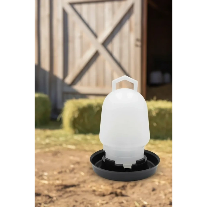 Civciv Suluk 0,75 Ml Kaliteli Plastik + Tabak Yemlik