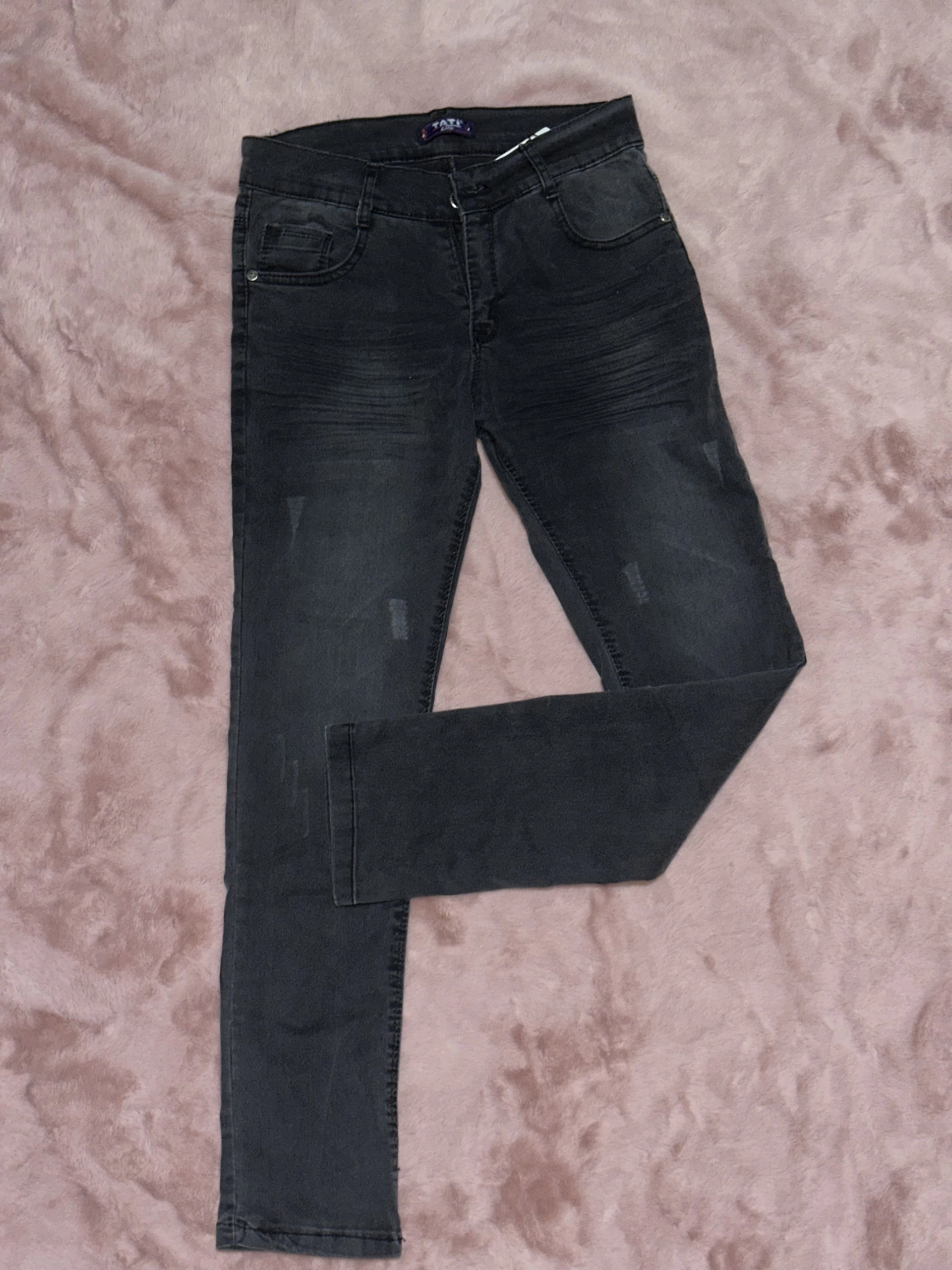 10-17 yaş dar paça jeans pantolon erkek çocuk füme