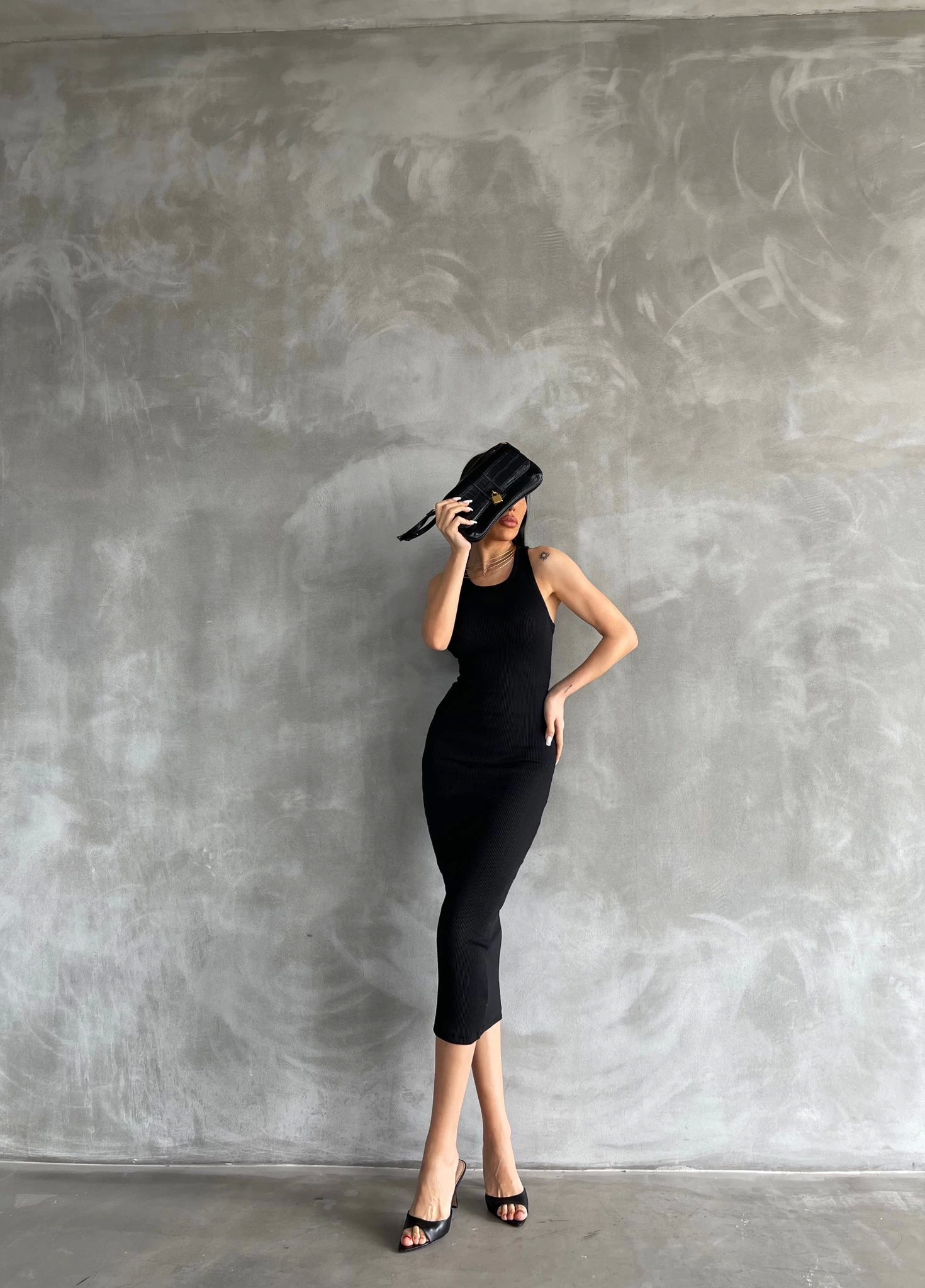 Halter elbise - Resim 3