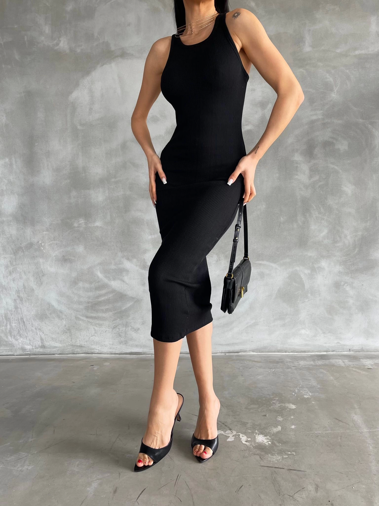 Halter elbise - Resim 4