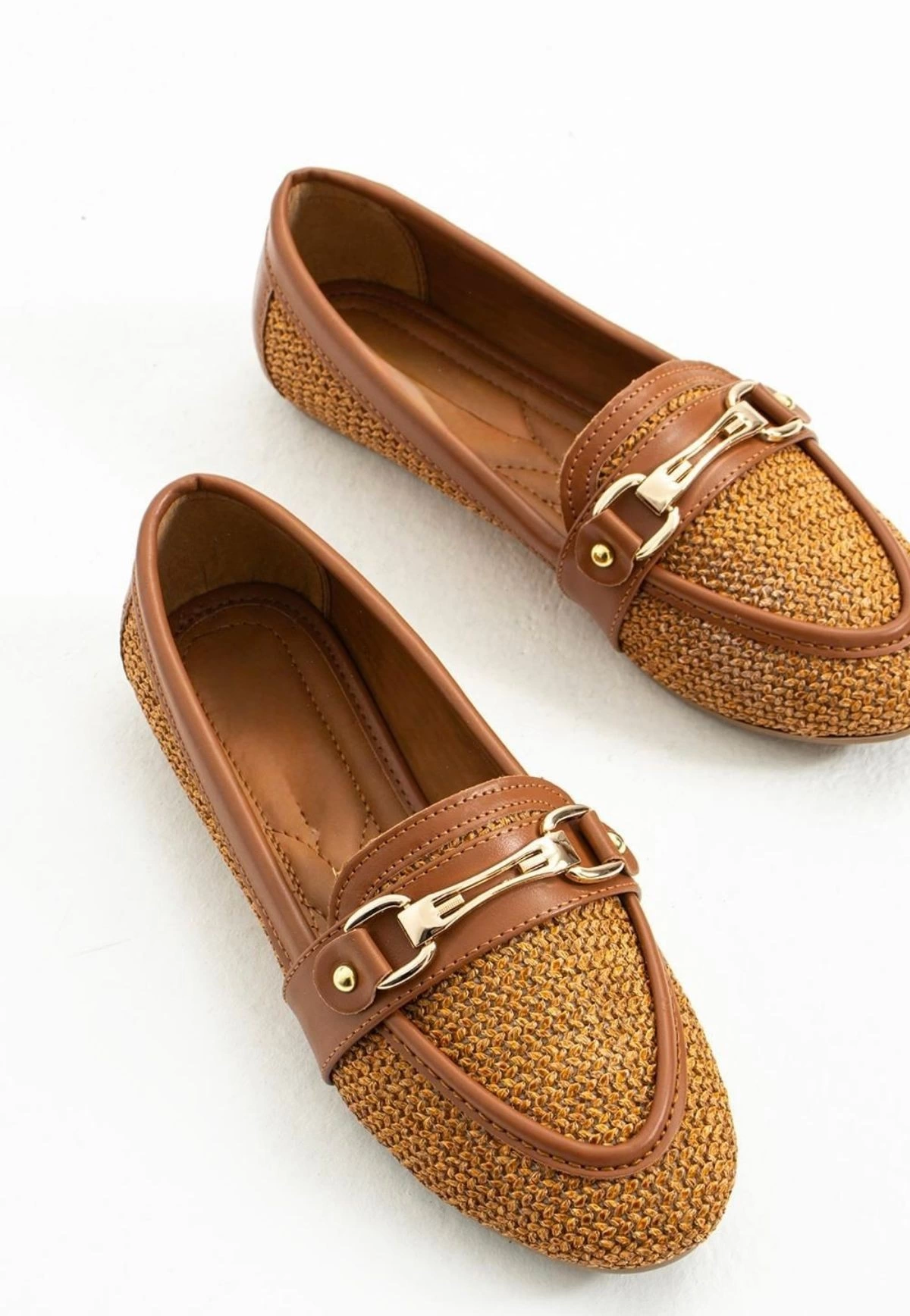 Rain Taba Cilt Babet Ayakkabı