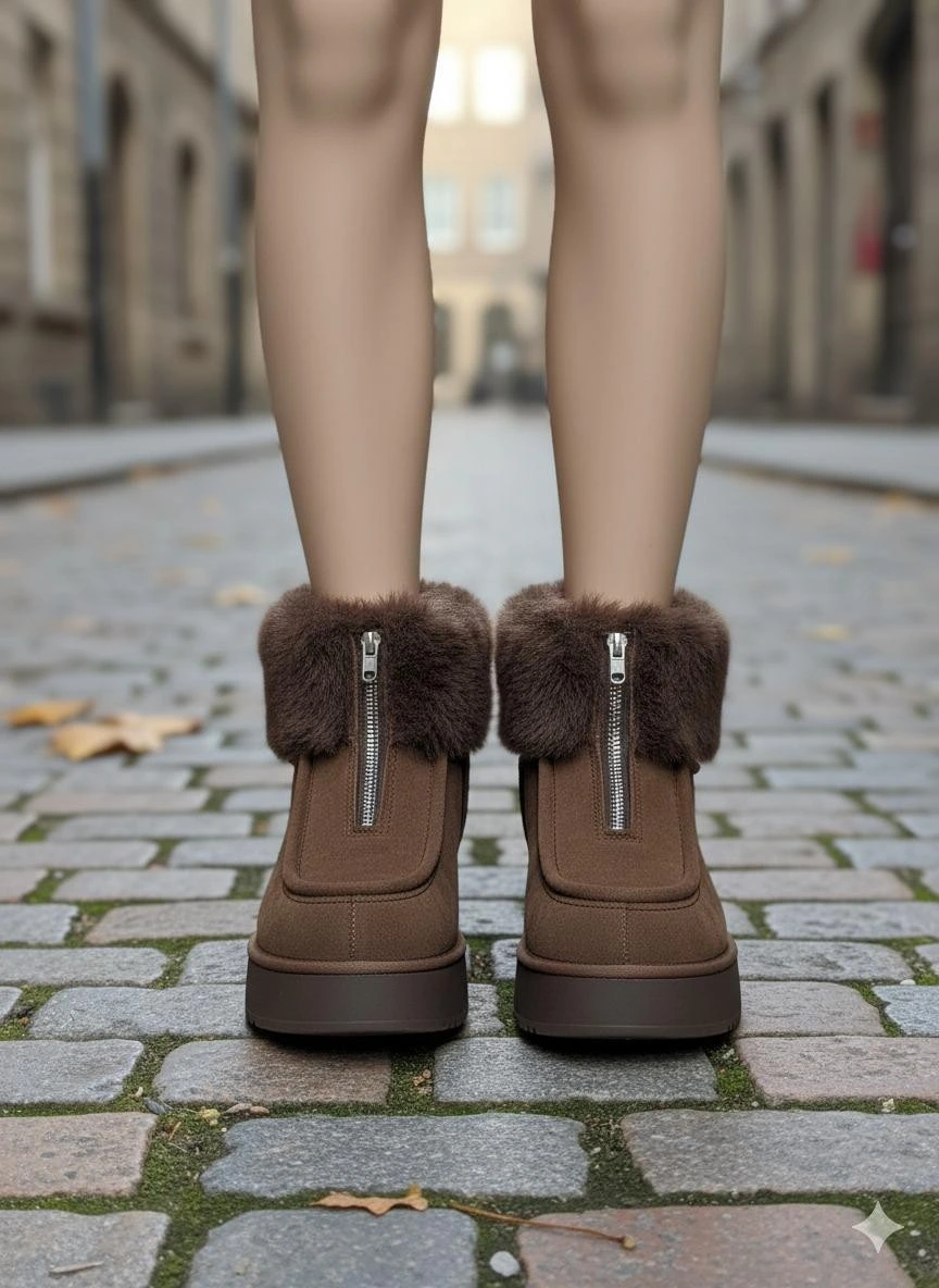 Zinya Kahverengi Süet Bot - 41