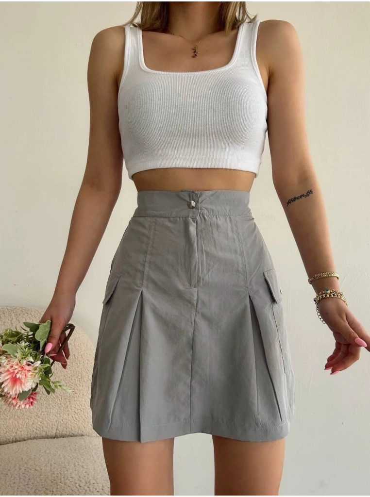 Cepli paraşüt etek s241021