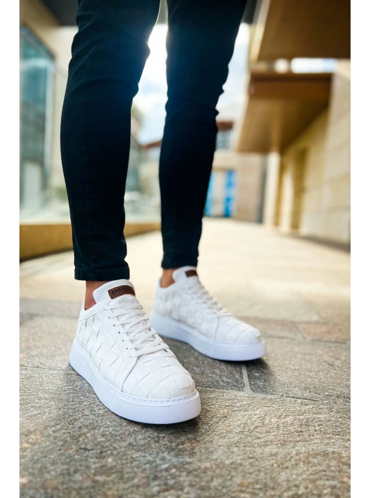 CH209 - OBT Vimini Erkek Ayakkabı BEYAZ