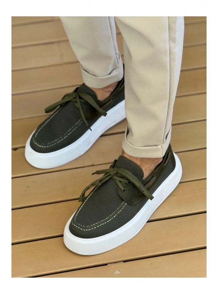 CH2602 - Triko Erkek Ayakkabı HAKI