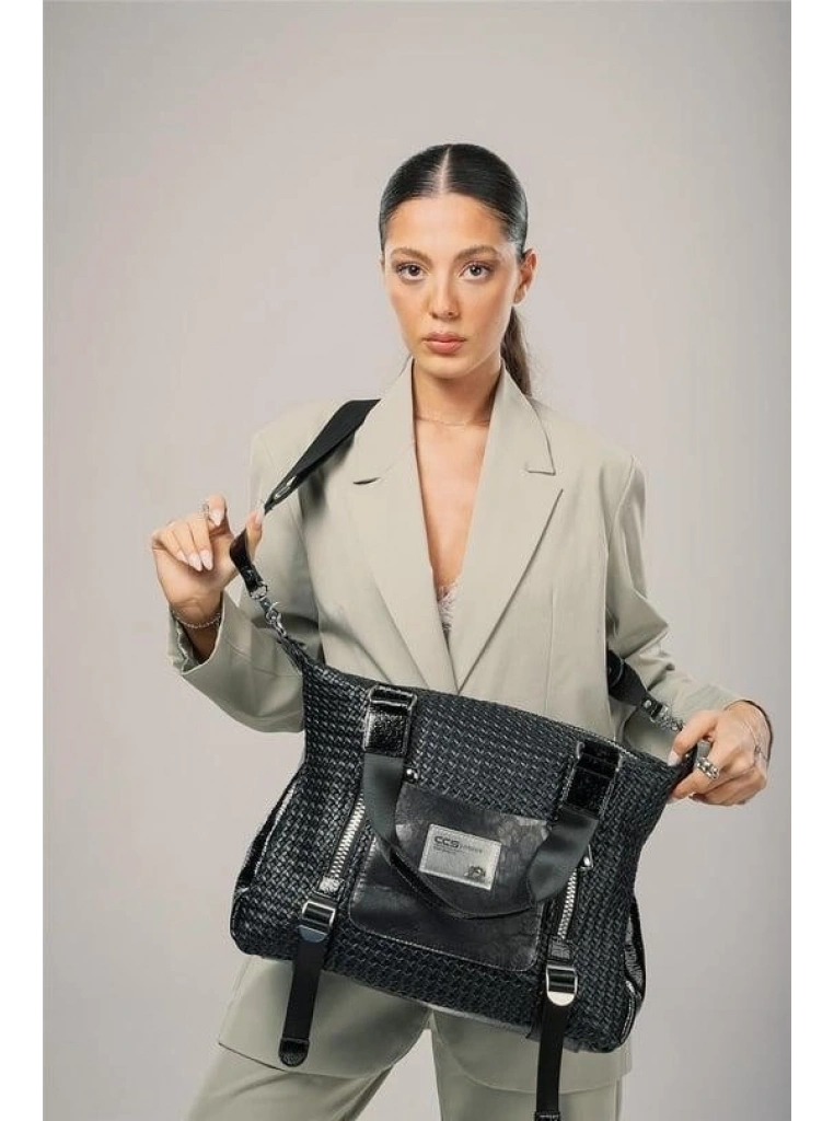 Ebga Siyah Cilt Kol Ve Omuz Çantası