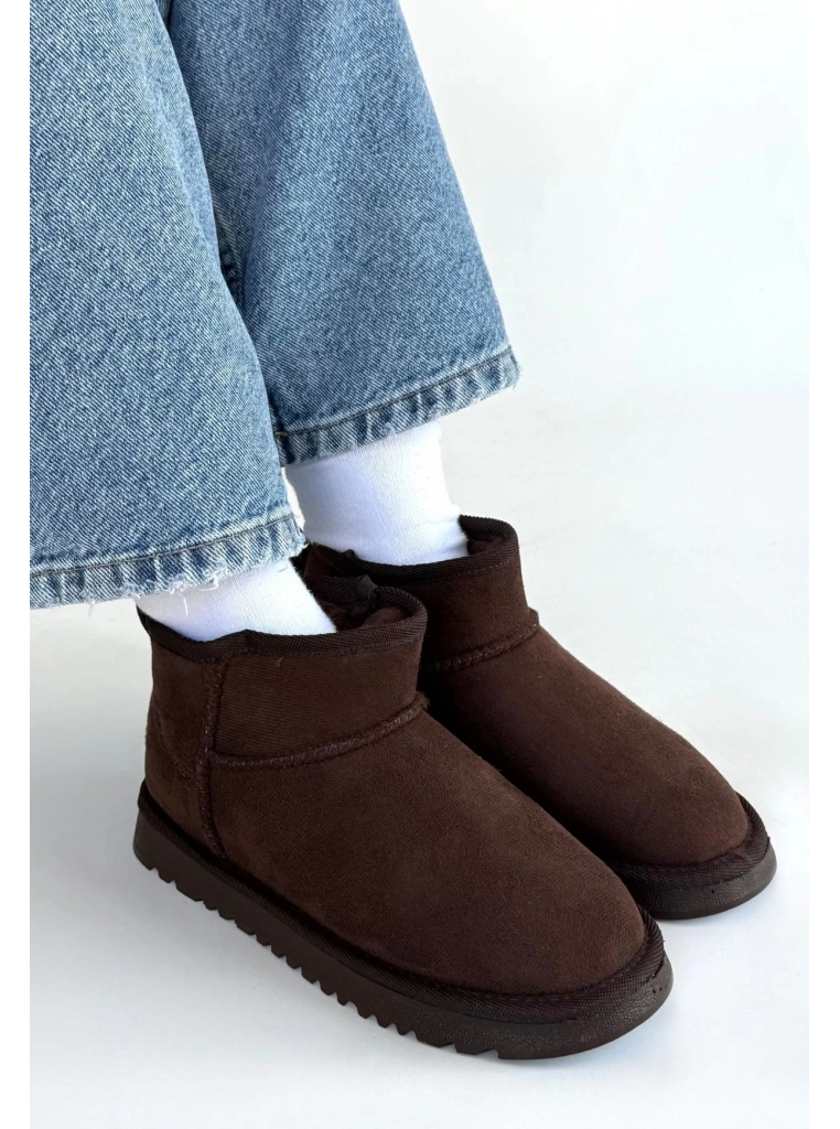 Elsa Kahverengi Süet Bot