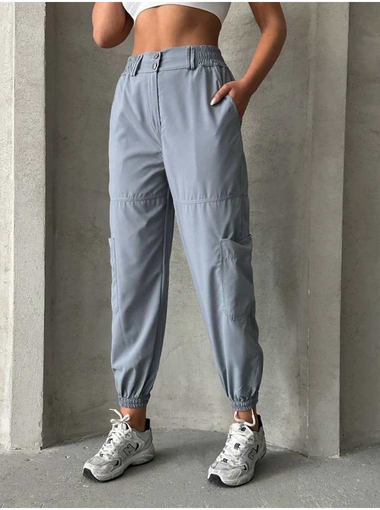 Jogger lastik paça pantolon