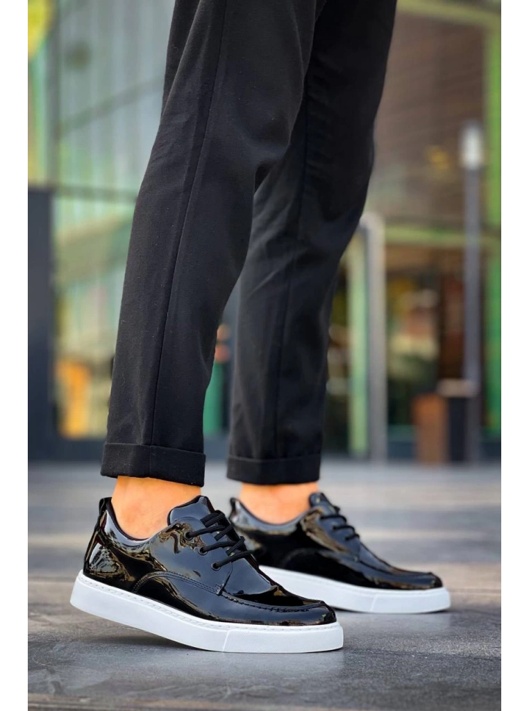 KB-X5 Kuback Siyah Rugan Günlük Erkek Ayakkabı