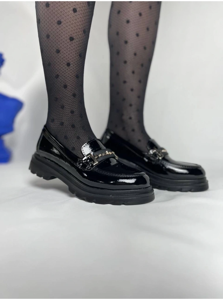 KB-ZN103 Kuback Kömür Rugan Günlük Kadın Babet