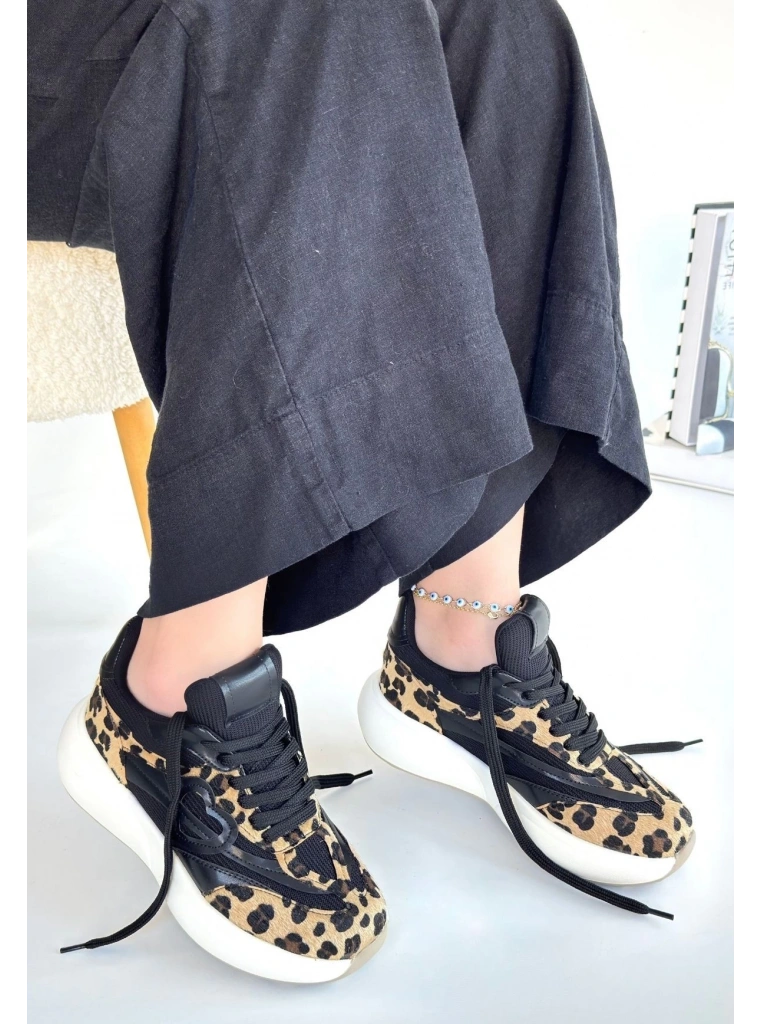 Kendy Leopar Nubuk Spor Ayakkabı