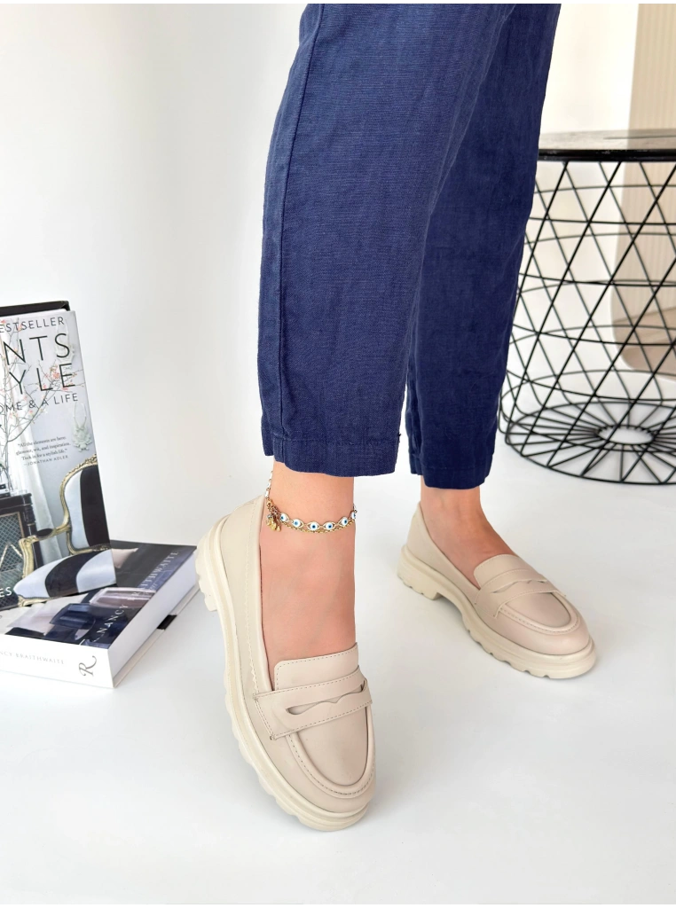 Narli Bej Cilt Oxford Ayakkabı