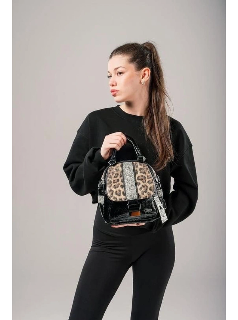 Ojwe Siyah Cilt Kol Ve Sırt Çantası