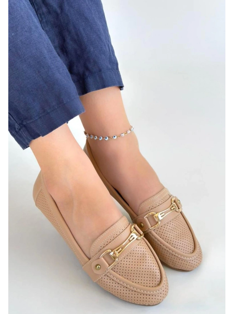 Rain Nude Cilt Babet Ayakkabı