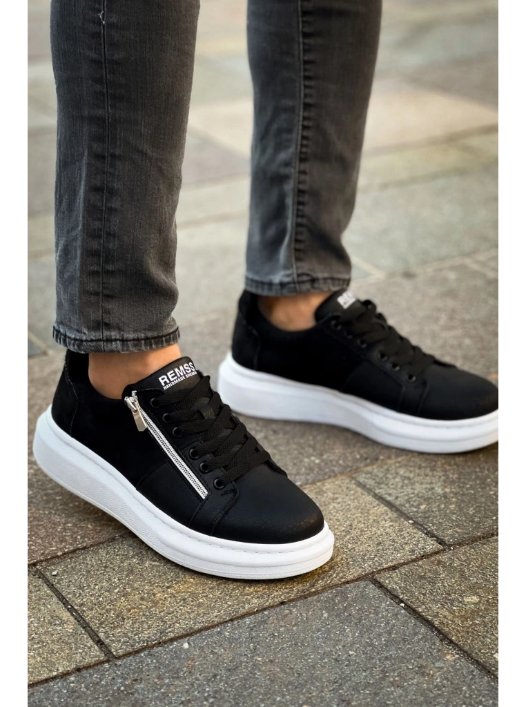 RS601 - Lüx Süet Erkek Ayakkabı SIYAH