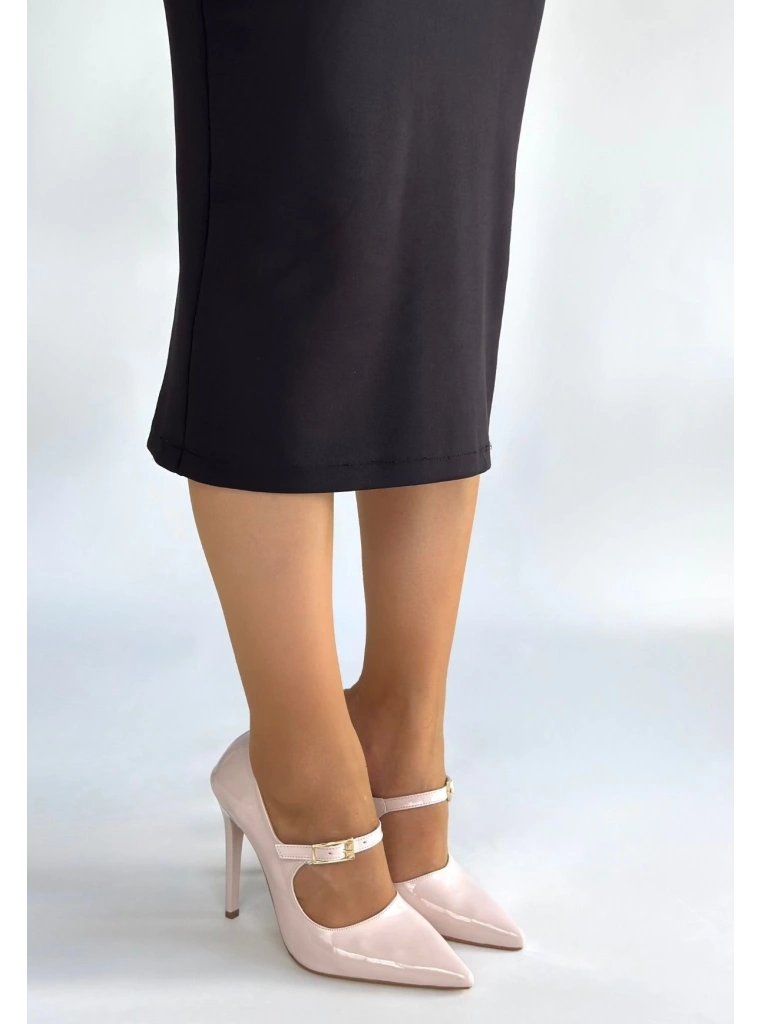 Tiej Bej Rugan Stiletto Ayakkabı