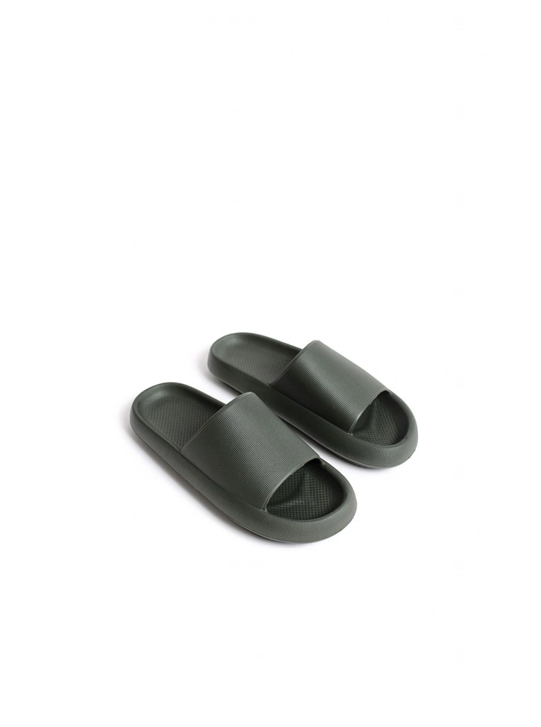 TRL001 - Poliüretan Erkek Terlik HAKI