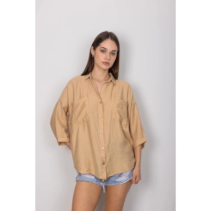 Cepli salaş gömlek t1010