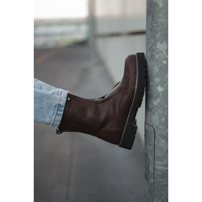 CH027 - CST Quebec Erkek Bot KAHVE