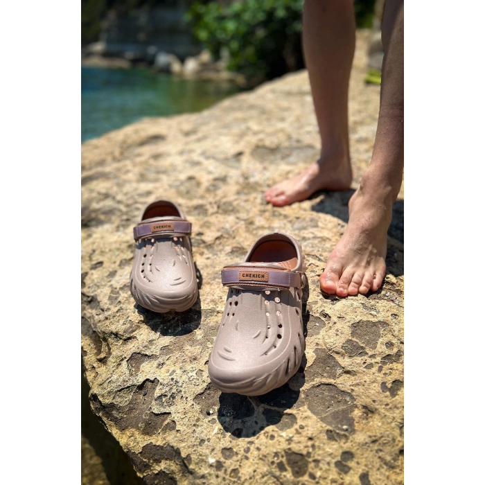 CH1070 - Lüx Erkek Terlik VIZON