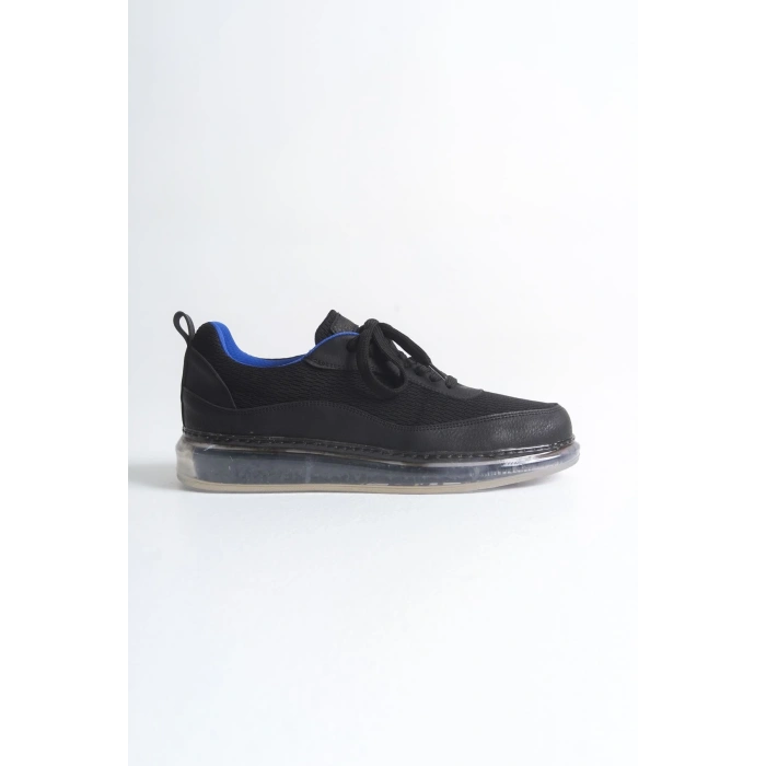 CH181 - RRT İpekyol  Erkek Ayakkabı SIYAH/SAX MAVI