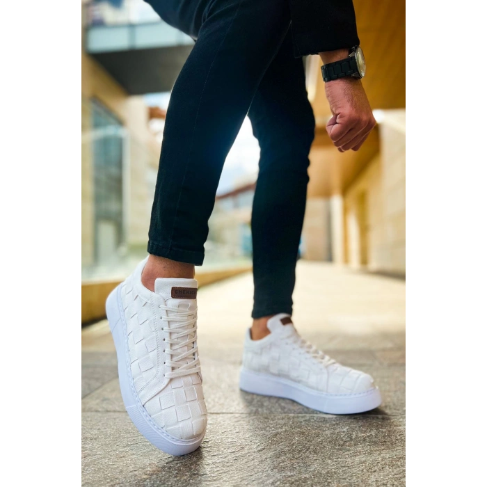 CH209 - OBT Vimini Erkek Ayakkabı BEYAZ