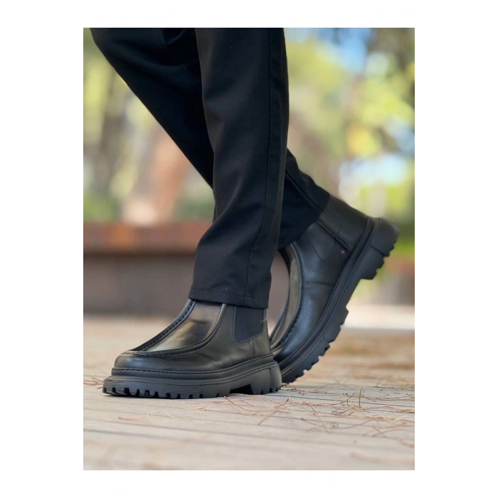 CH2433 - FRT Erkek Bot SIYAH