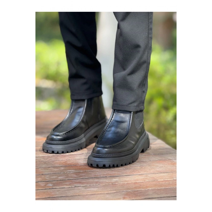 CH2433 - FRT Erkek Bot SIYAH