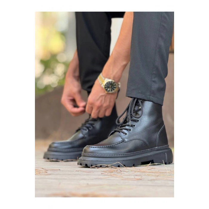 CH2529 - Fantasya ST Erkek Bot SIYAH