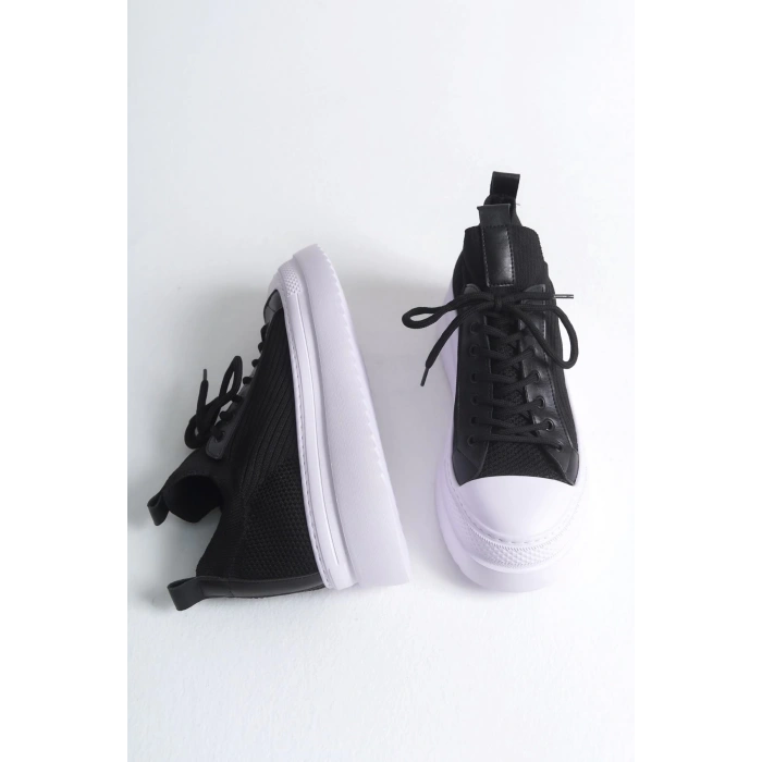 CH2601 - Triko Erkek Ayakkabı SIYAH