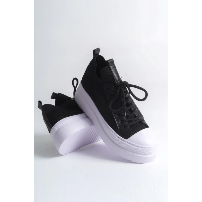 CH2601 - Triko Erkek Ayakkabı SIYAH