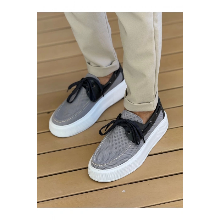 CH2602 - Triko Erkek Ayakkabı ANTRASIT