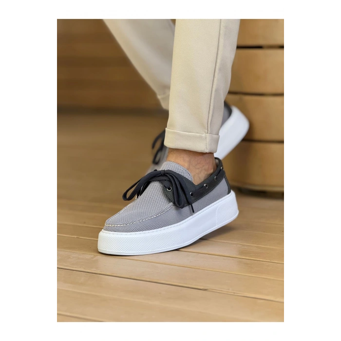 CH2602 - Triko Erkek Ayakkabı ANTRASIT