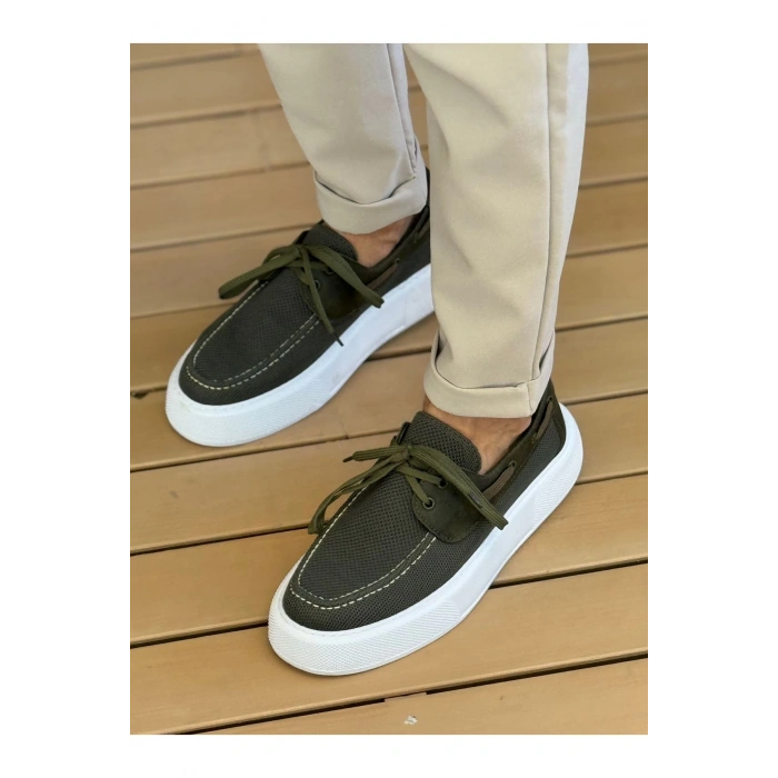 CH2602 - Triko Erkek Ayakkabı HAKI