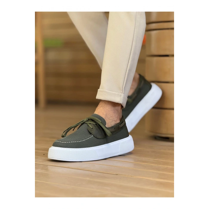 CH2602 - Triko Erkek Ayakkabı HAKI