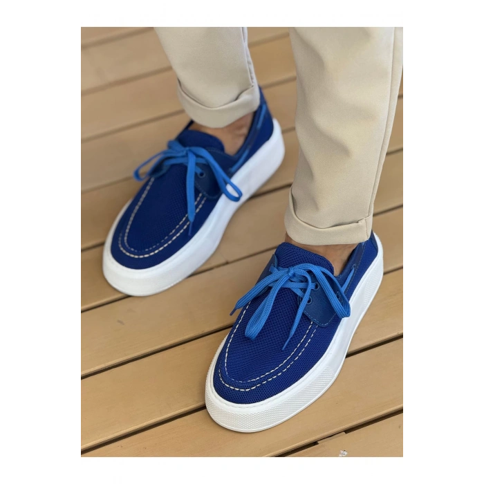 CH2602 - Triko Erkek Ayakkabı MAVI