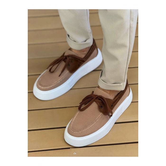 CH2602 - Triko Erkek Ayakkabı TABA