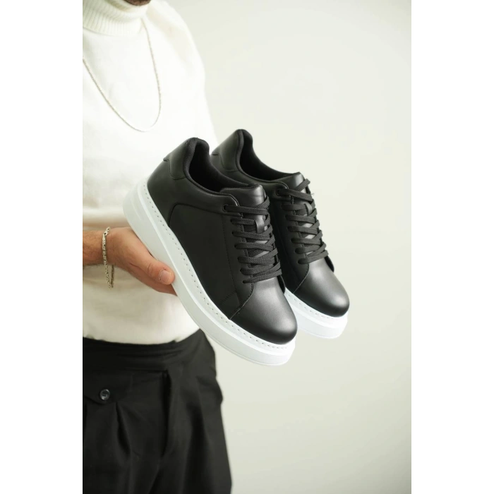 KB-B2 Kuback Siyah Cilt Günlük Erkek Ayakkabı