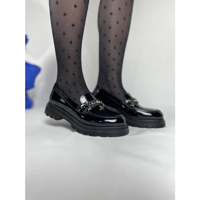 KB-ZN103 Kuback Kömür Rugan Günlük Kadın Babet