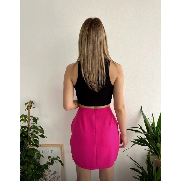 Üç taşlı mini etek