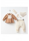 Miniycool 7094 Mnz Marka Barbara Bebek Yeni Doğan Hastane Çıkışı Kız 5li Set