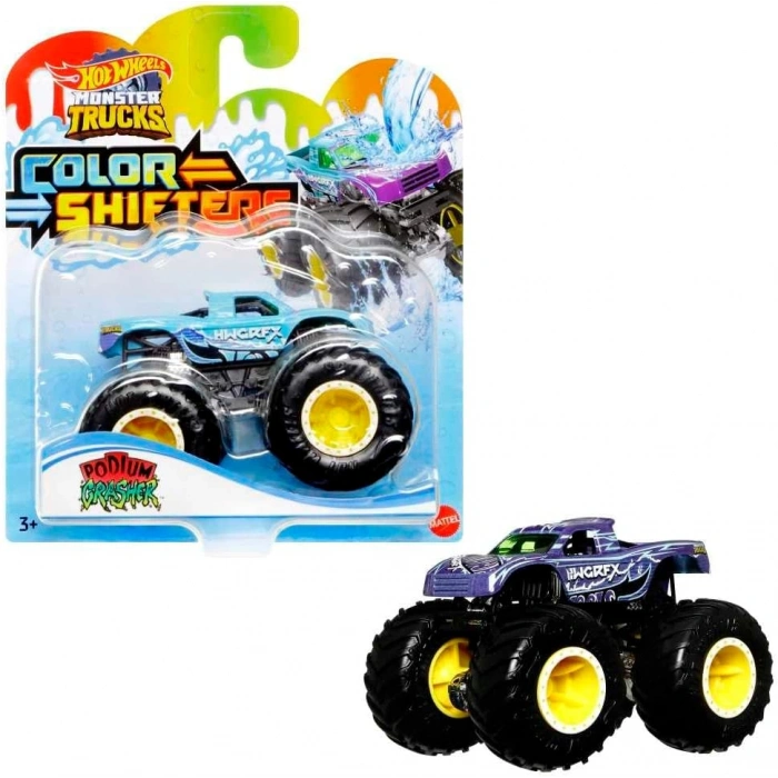 Mattel Hot Wheels Monster Trucks Renk Değiştiren Arabalar