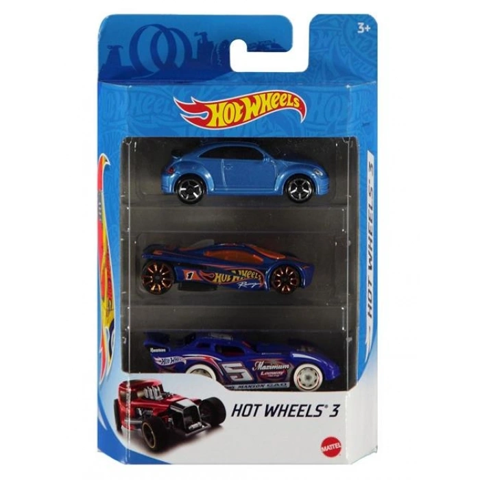 Mattel Hot Wheels Üçlü Araba Seti K5904