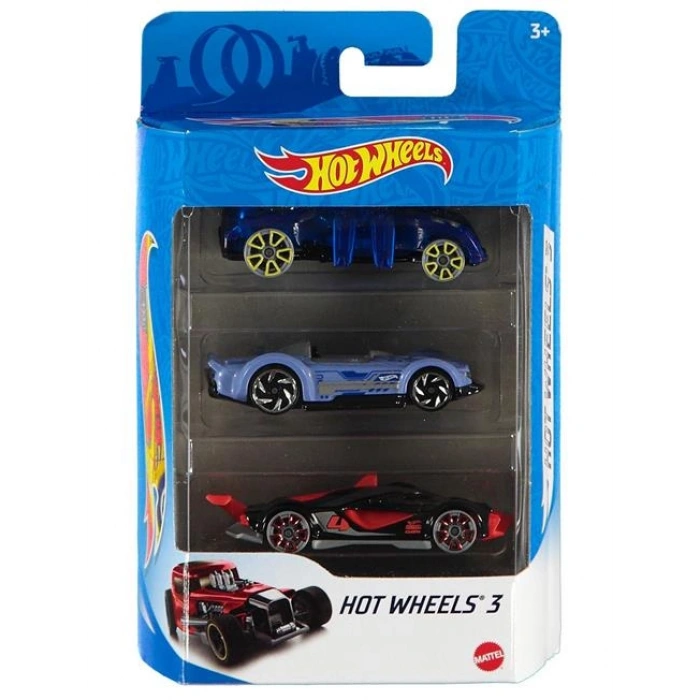 Mattel Hot Wheels Üçlü Araba Seti K5904