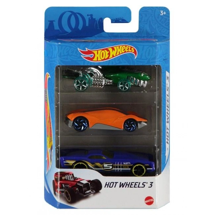 Mattel Hot Wheels Üçlü Araba Seti K5904