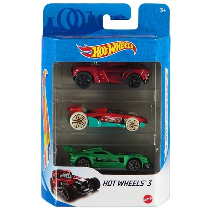 Mattel Hot Wheels Üçlü Araba Seti K5904
