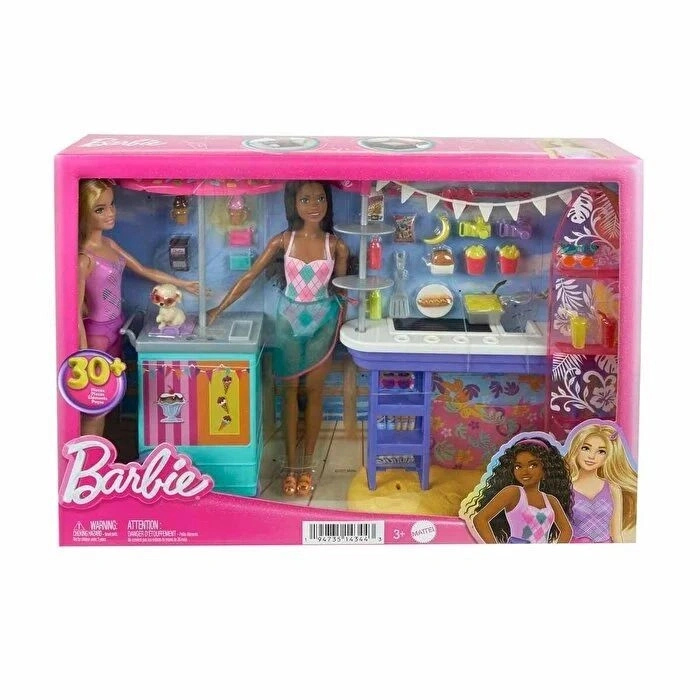 Mattel Barbie Malibunun Sahil Yiyecek Standı HNK9