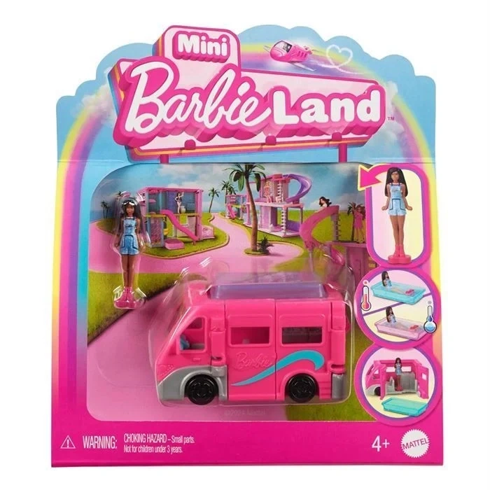 Mattel Mini Barbieland Araçlar Karavan