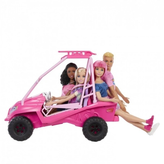 Mattel Barbie Mys. Beach Detectives Plaj Arabası