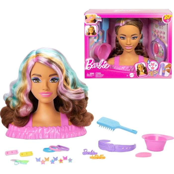 Mattel Barbie Saç Tasarımı Büstü Kahverengi Saçlı